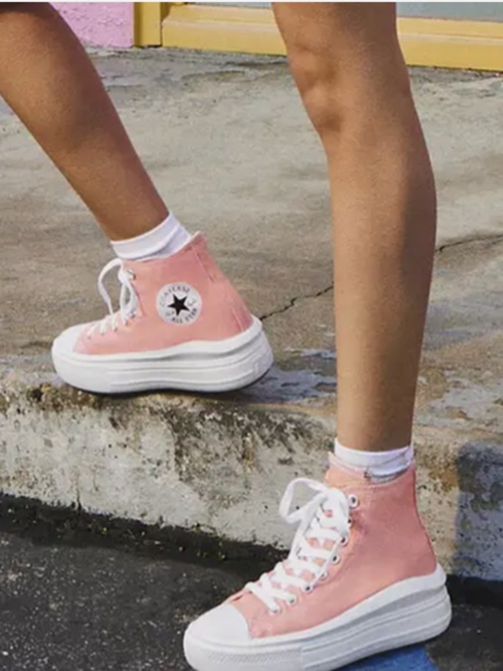 NWT Converse Platform High Top Sneakers in Ritual Rose Size 7.5
